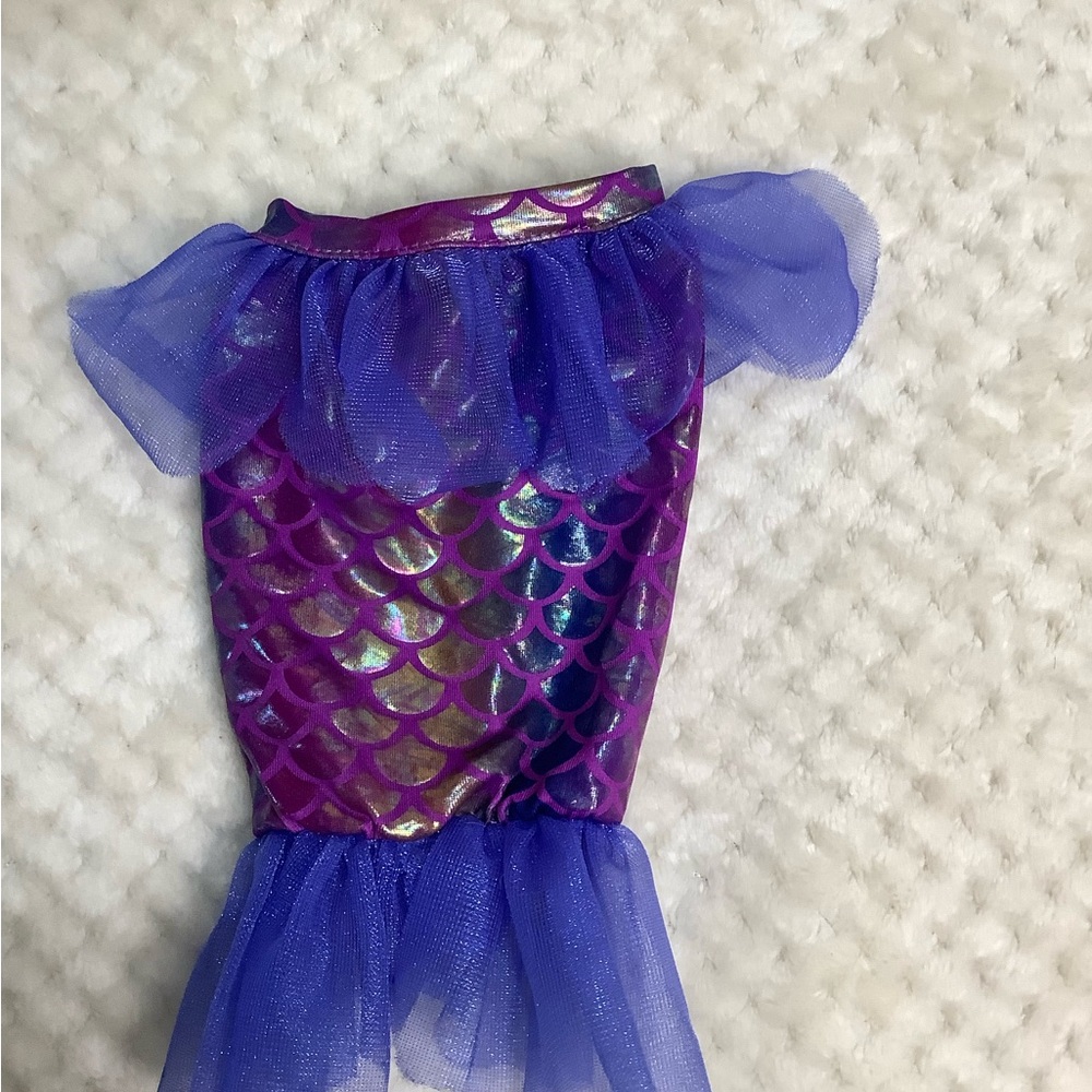 Doll Mermaid Skirt- Purple and Blue